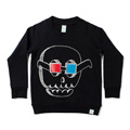 Minti Crew 3D Skull Black